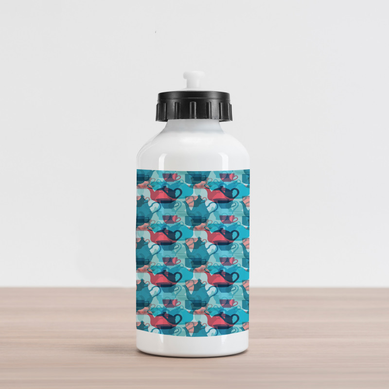 Crockery Silhouettes Aluminum Water Bottle