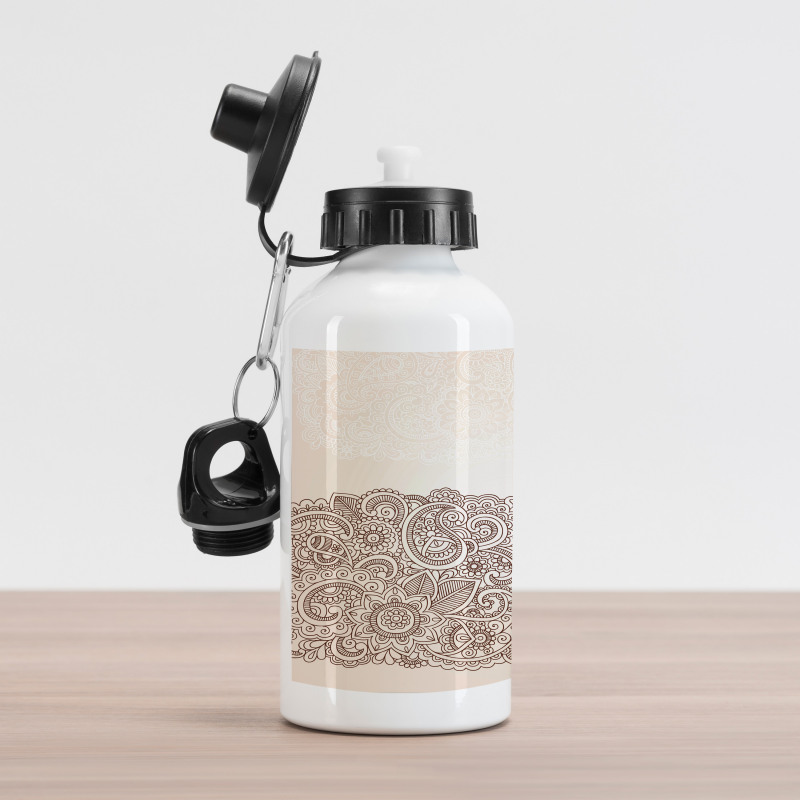 Mandala Paisley Pattern Aluminum Water Bottle