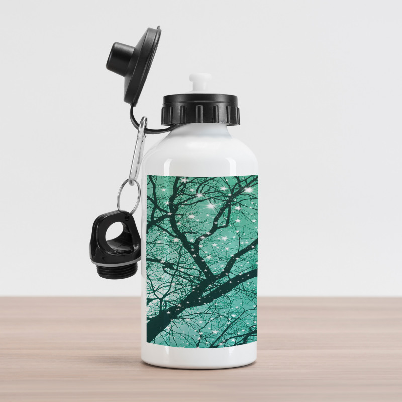 Stars Bare Branches Aluminum Water Bottle