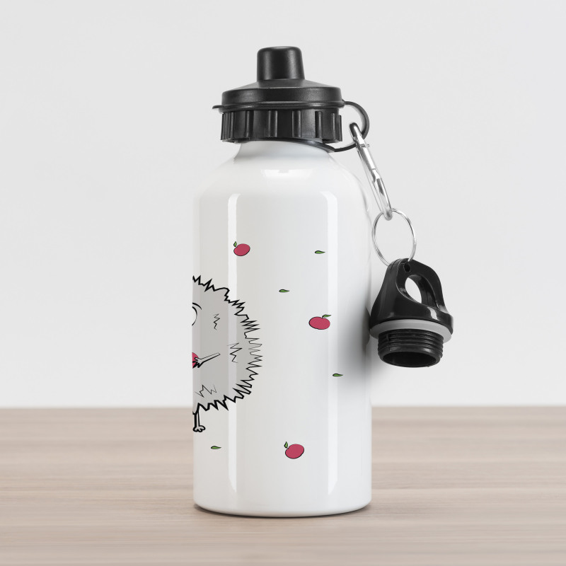 Happy Mammal Apples Aluminum Water Bottle