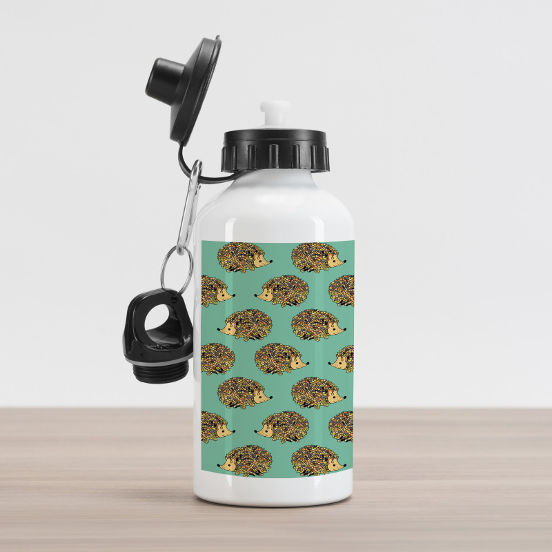 Cartoon Style Fun Aluminum Water Bottle