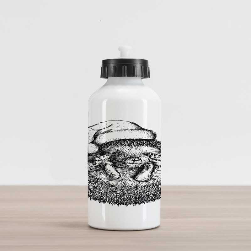 Winter Attire Hat Aluminum Water Bottle