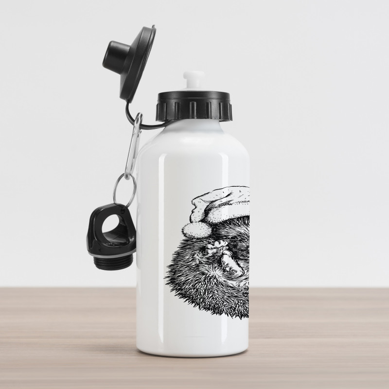 Winter Attire Hat Aluminum Water Bottle