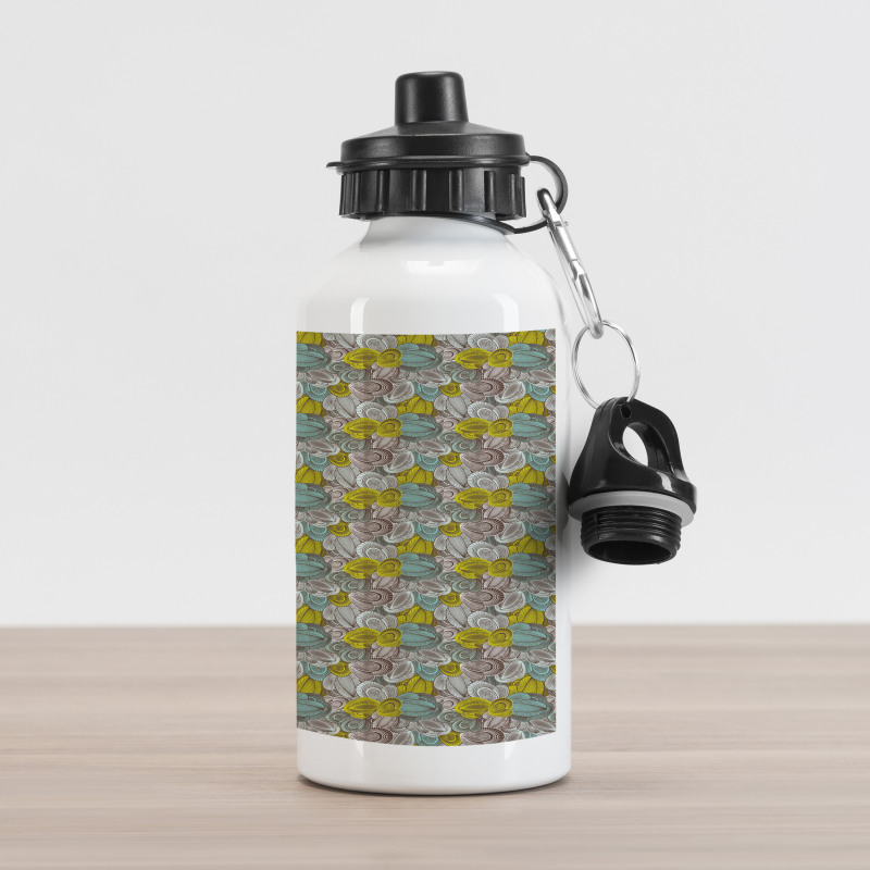 Surreal Floral Art Aluminum Water Bottle