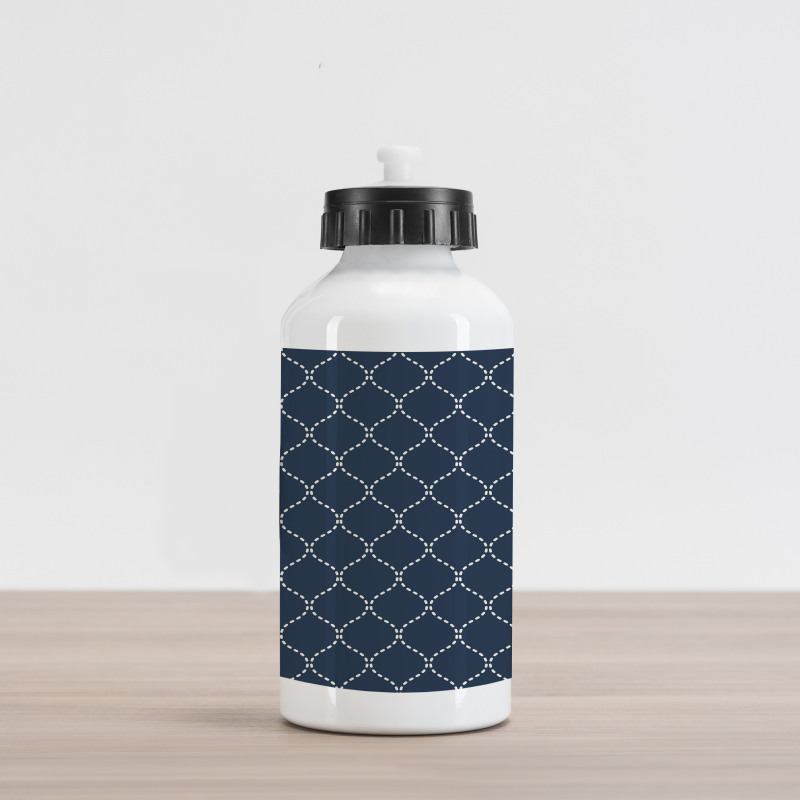 Lattice Pattern Aluminum Water Bottle