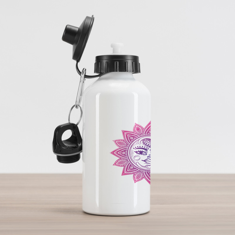 Celestial Elements Floral Aluminum Water Bottle