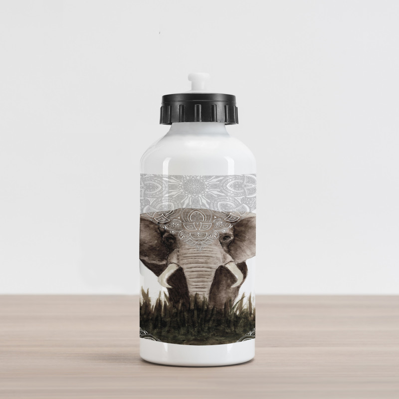 Elephant Animal Aluminum Water Bottle