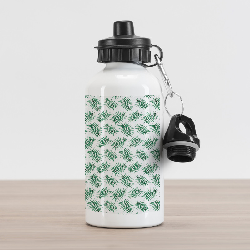 Watercolor Tropical Palm Aluminum Water Bottle