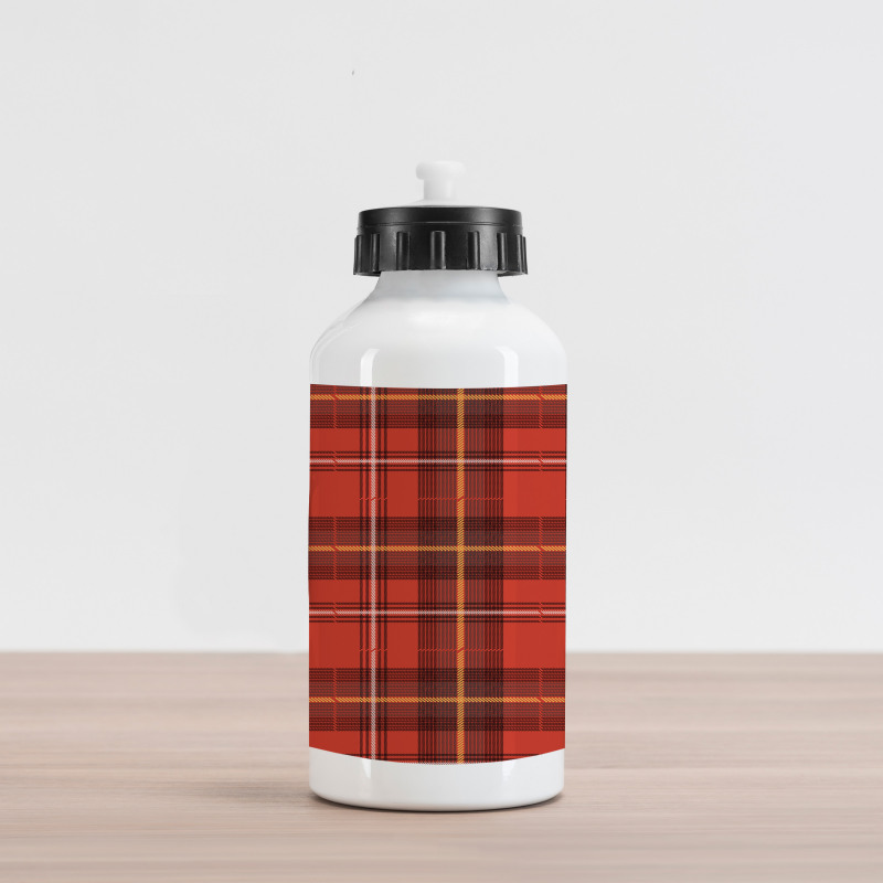 European Cultural Pattern Aluminum Water Bottle