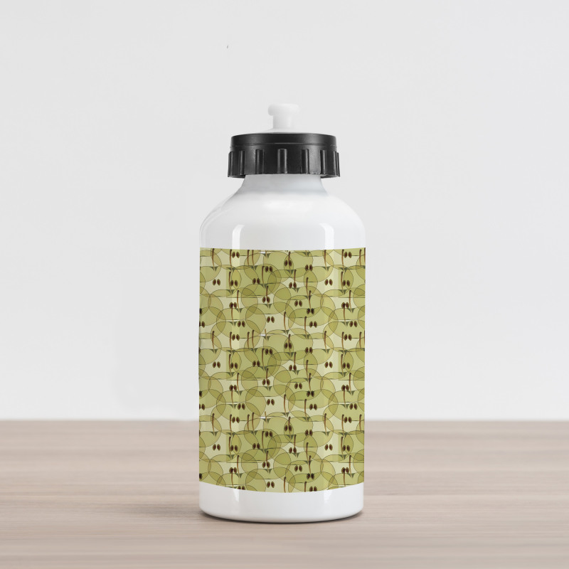 Abstract Autumn Garden Aluminum Water Bottle