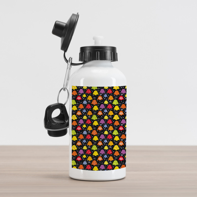 Colorful Nature Winter Aluminum Water Bottle