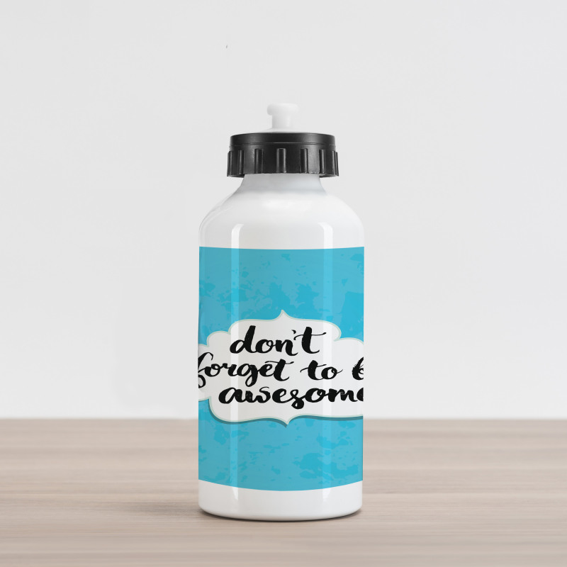 Be Words Aluminum Water Bottle