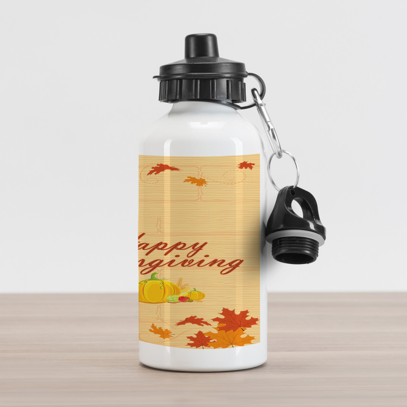 Fall Celebration Aluminum Water Bottle