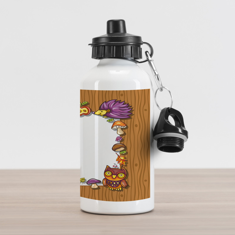 Rustic Animal Fun Aluminum Water Bottle