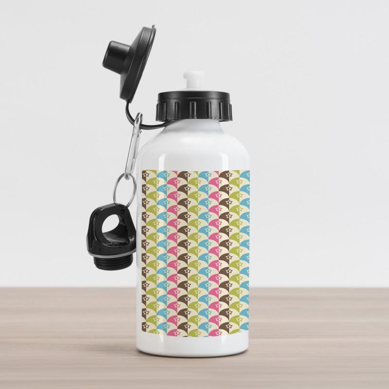 Scales with Stars Aluminum Water Bottle