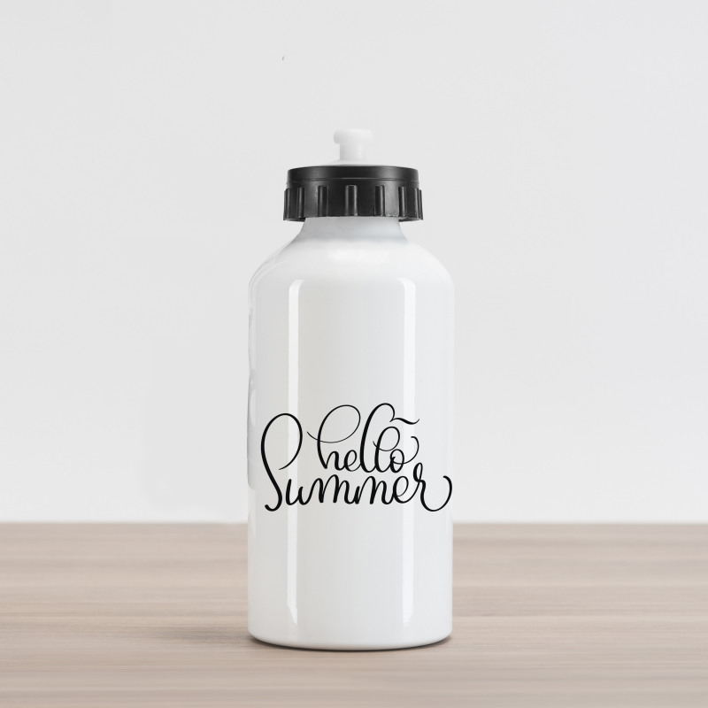 Vintage Swirly Style Aluminum Water Bottle