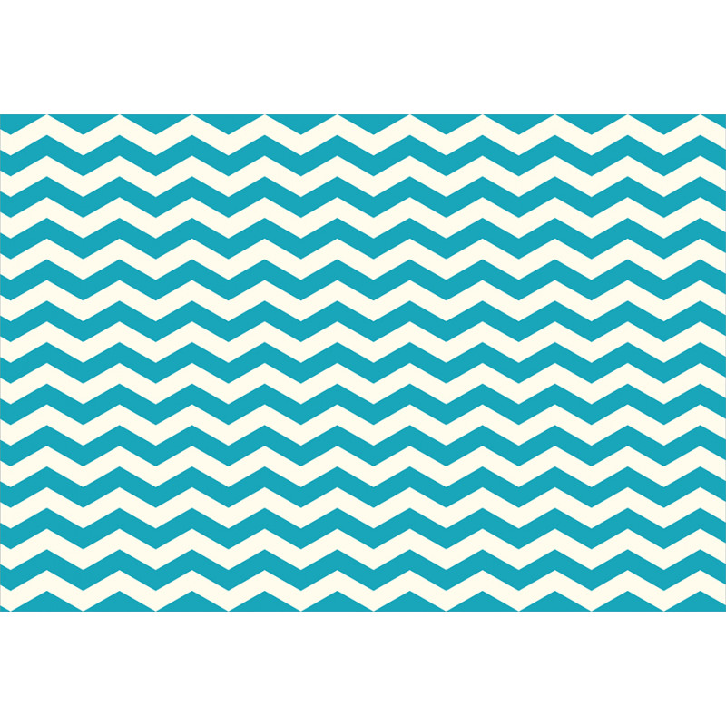 Abstract Chevron Lines Aluminum Water Bottle