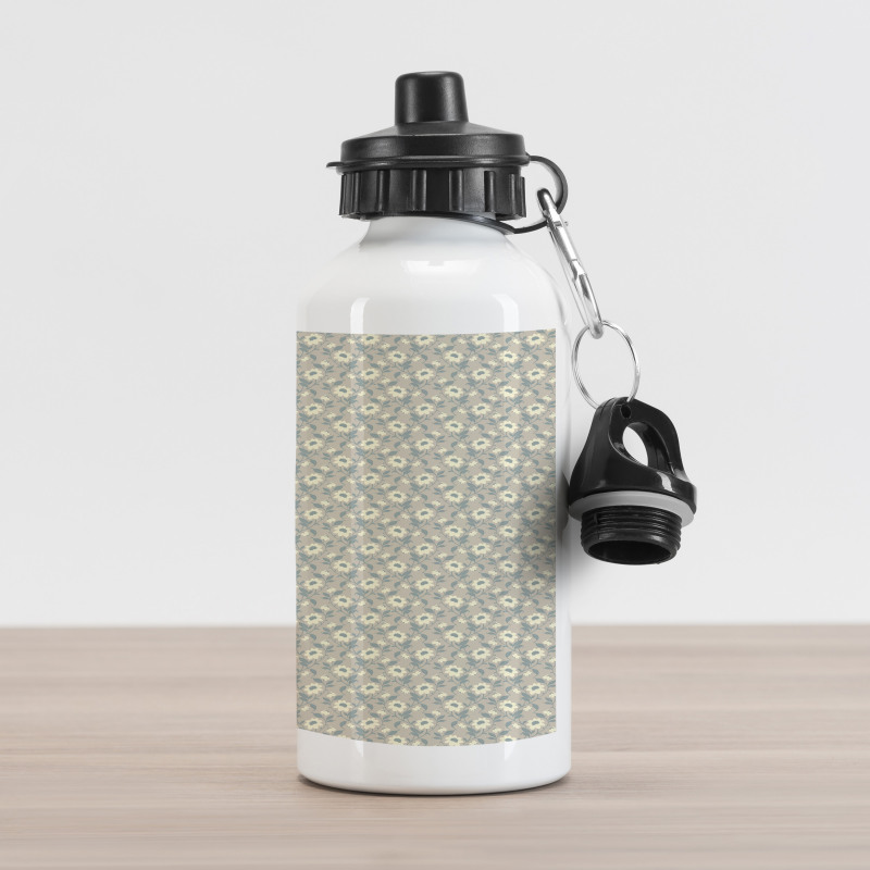 Blooming Feminine Design Aluminum Water Bottle