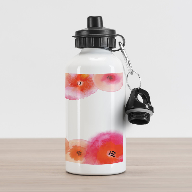 Romantic Flora Aluminum Water Bottle