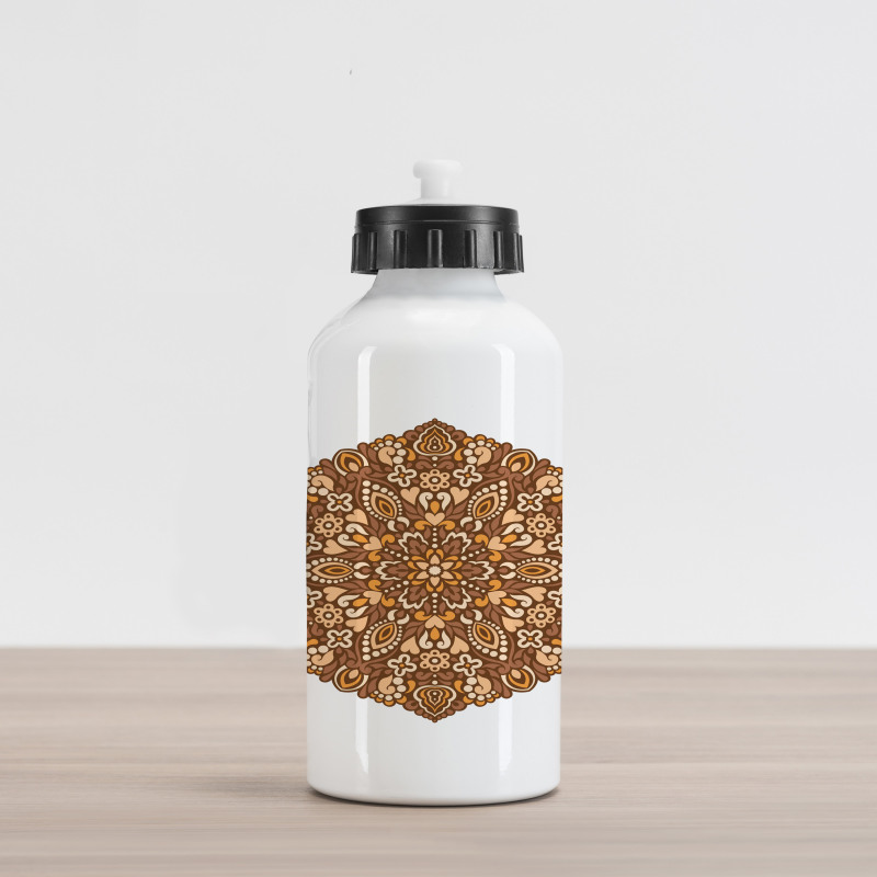 Ornate Mandala Aluminum Water Bottle