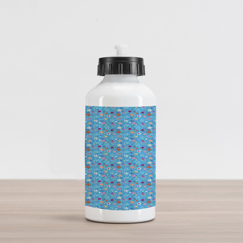 Colorful Heavenly Bodies Aluminum Water Bottle