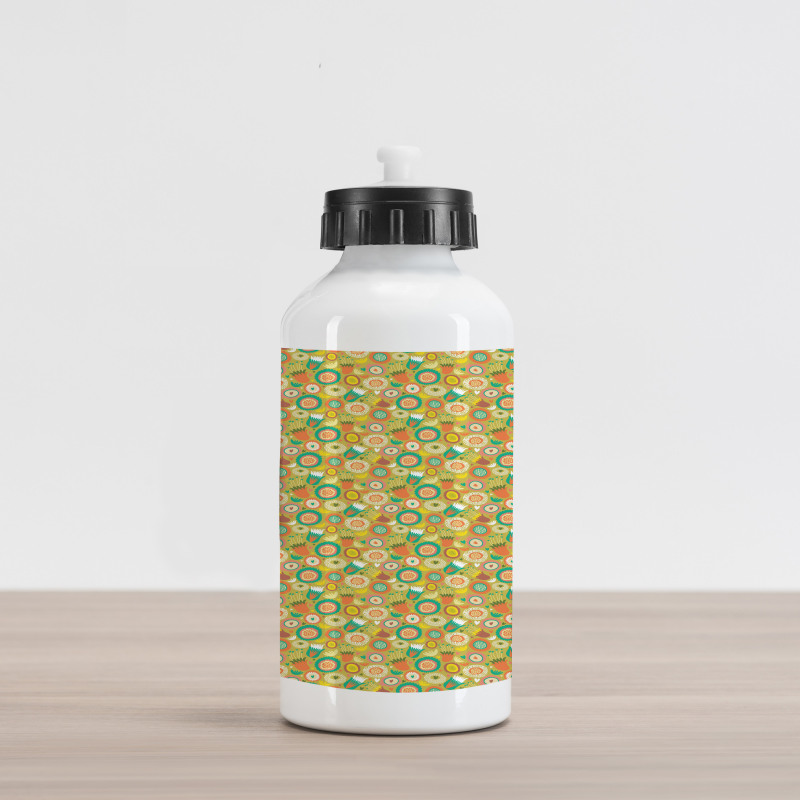 Botanical Flowers Aluminum Water Bottle