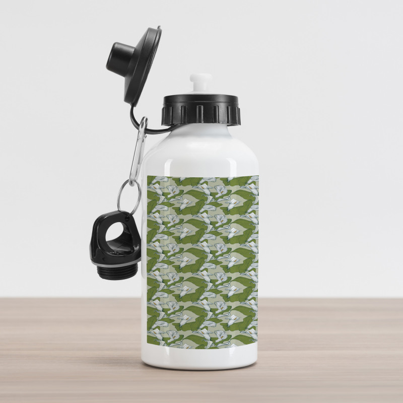 Calla Lilies Aluminum Water Bottle