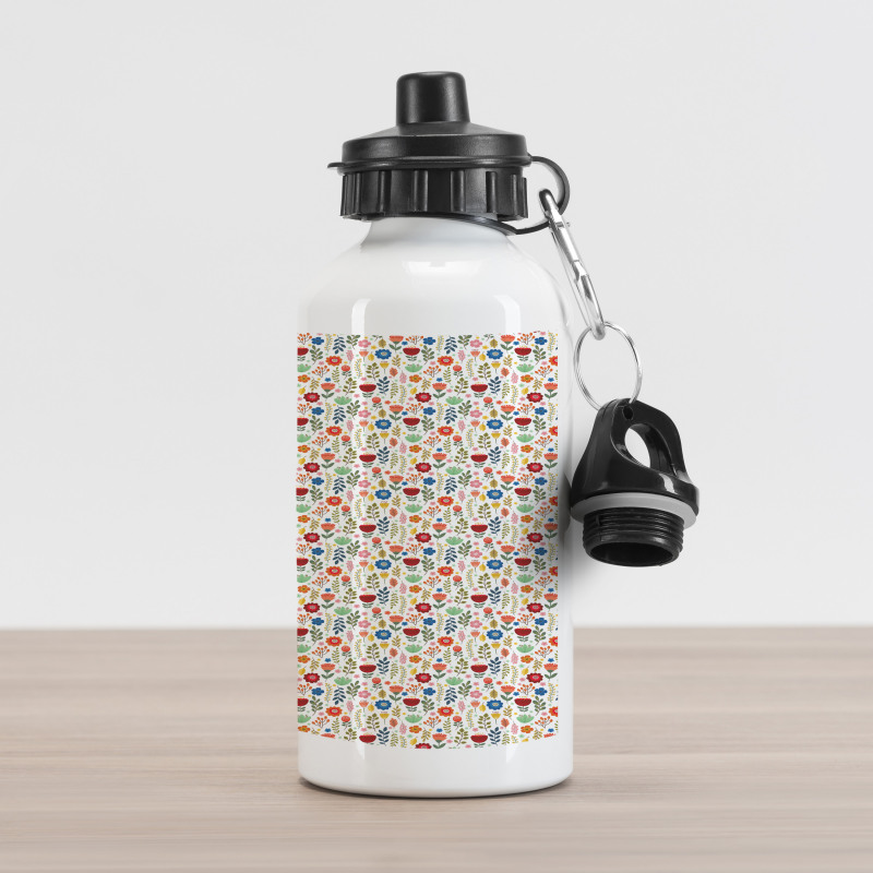 Ornate Fresh Nature Aluminum Water Bottle