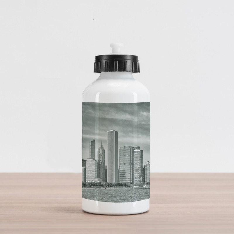 Waterfront City Aluminum Water Bottle
