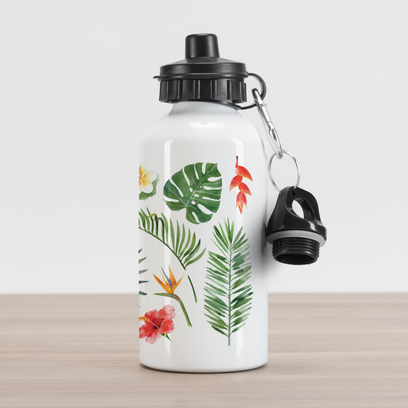 Lush Jungle Rainforest Aluminum Water Bottle