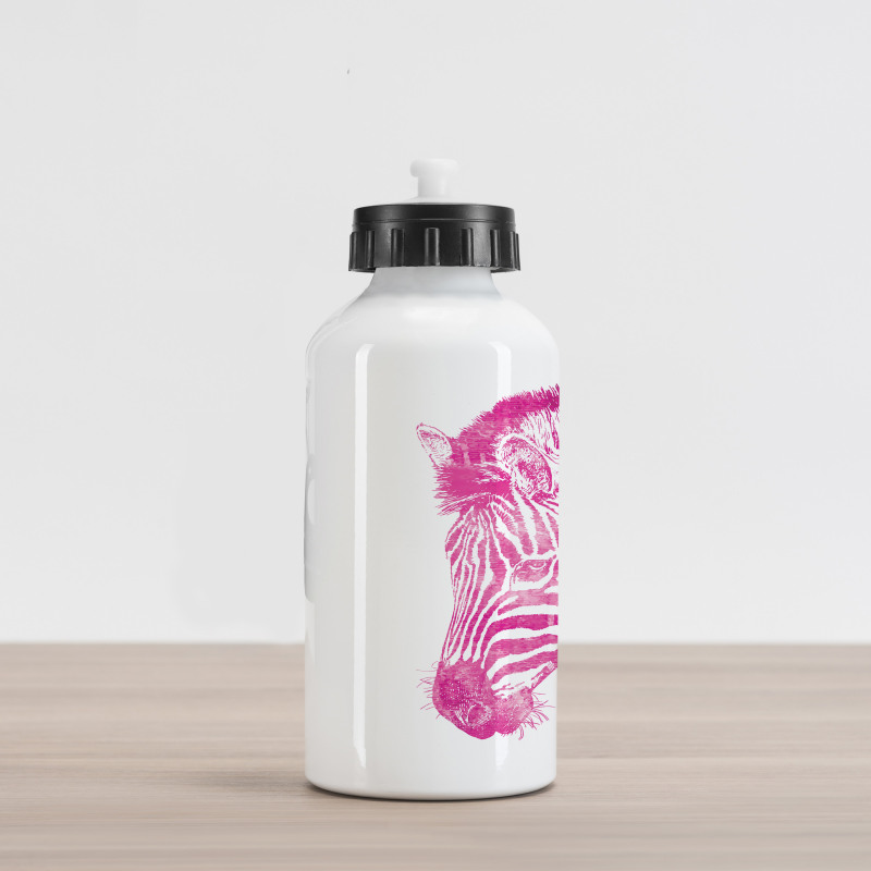 Animal Head Vibrant Aluminum Water Bottle