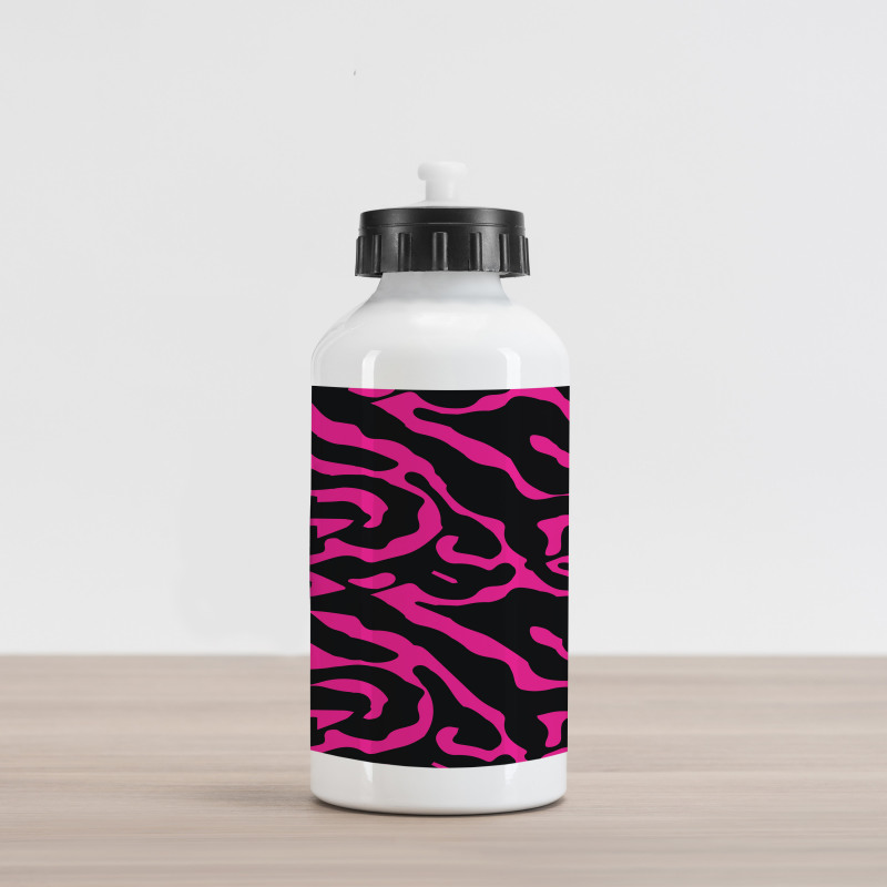 Exotic Safari Stripe Aluminum Water Bottle