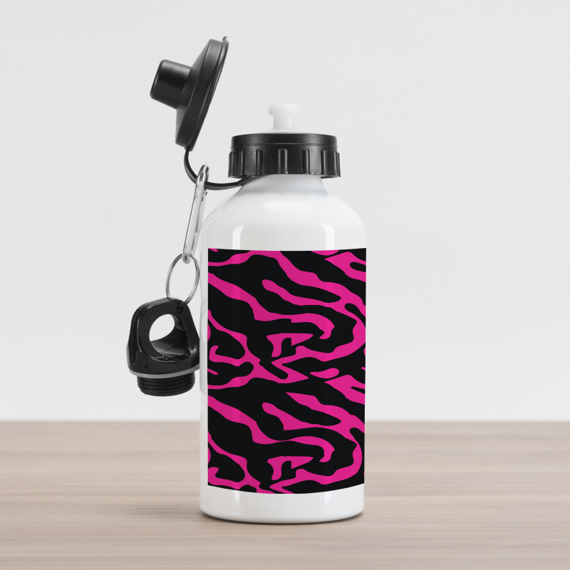 Exotic Safari Stripe Aluminum Water Bottle