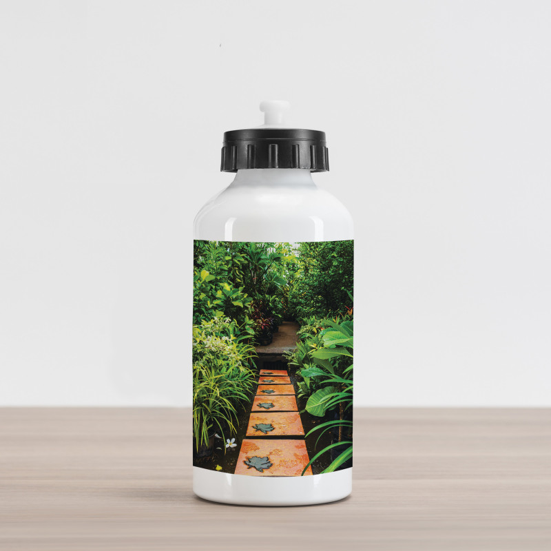 Tropical Growth Aluminum Water Bottle