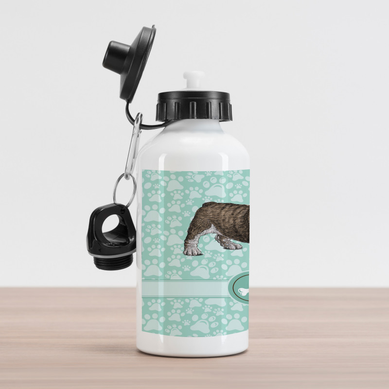 Detailed Pet Animal Aluminum Water Bottle