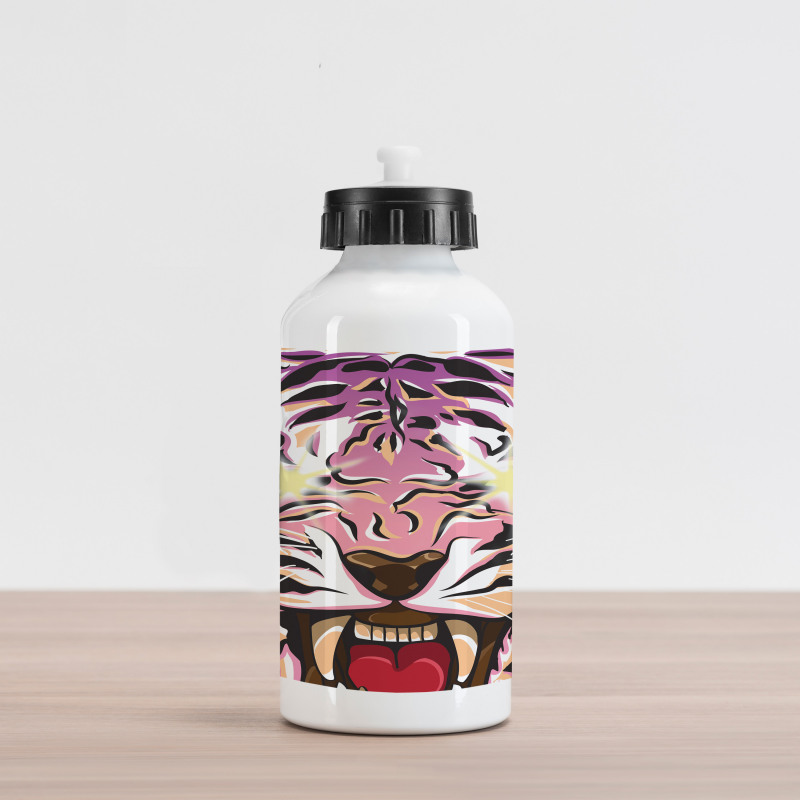 Strong Animal Eyes Aluminum Water Bottle