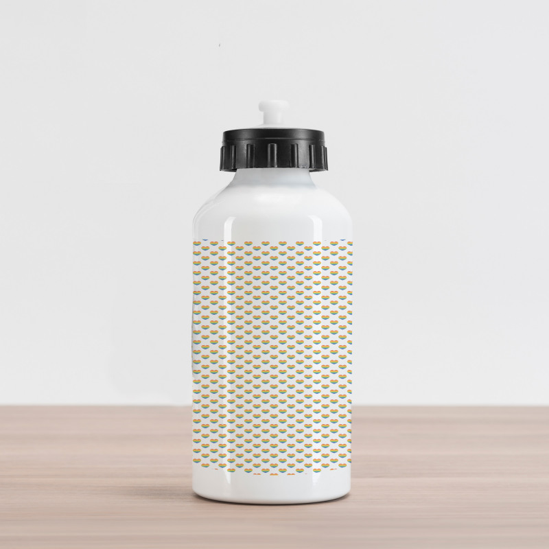 Lgbt Community Theme Shape Aluminum Water Bottle