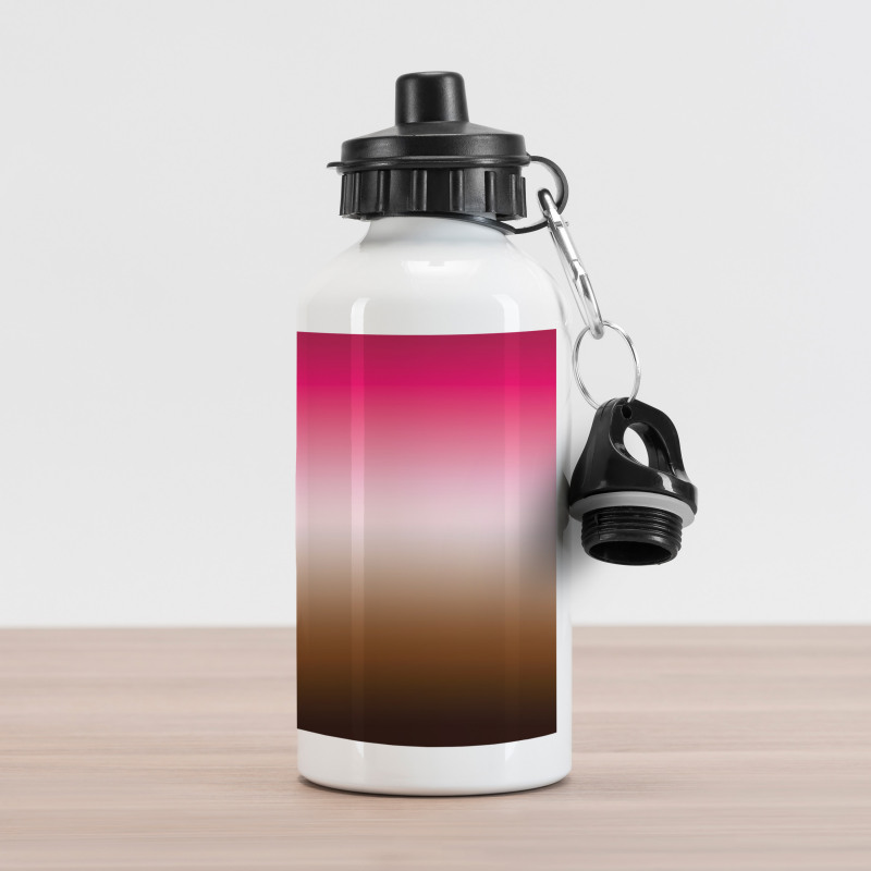 Simplistic Abstract Aluminum Water Bottle