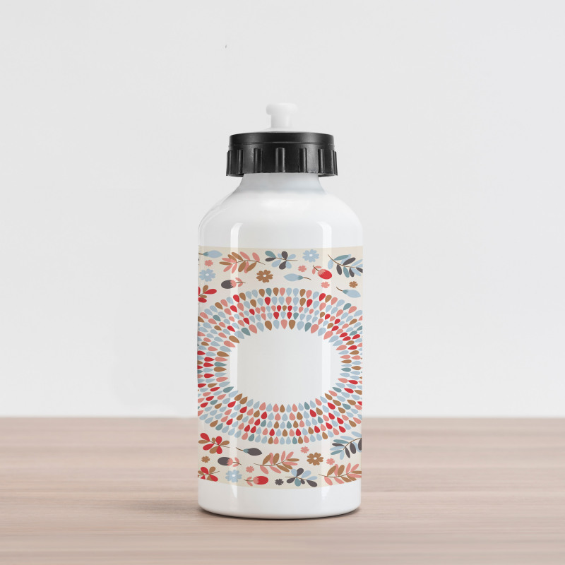 Botany and Birds Art Aluminum Water Bottle