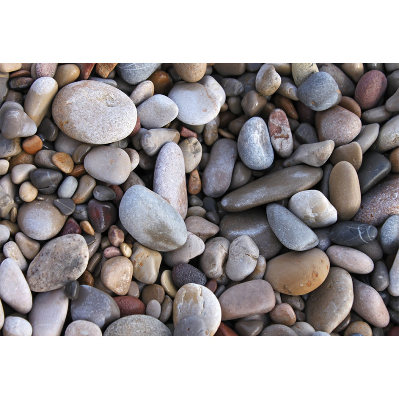 Pebbles by the Sea Beach Aluminum Water Bottle