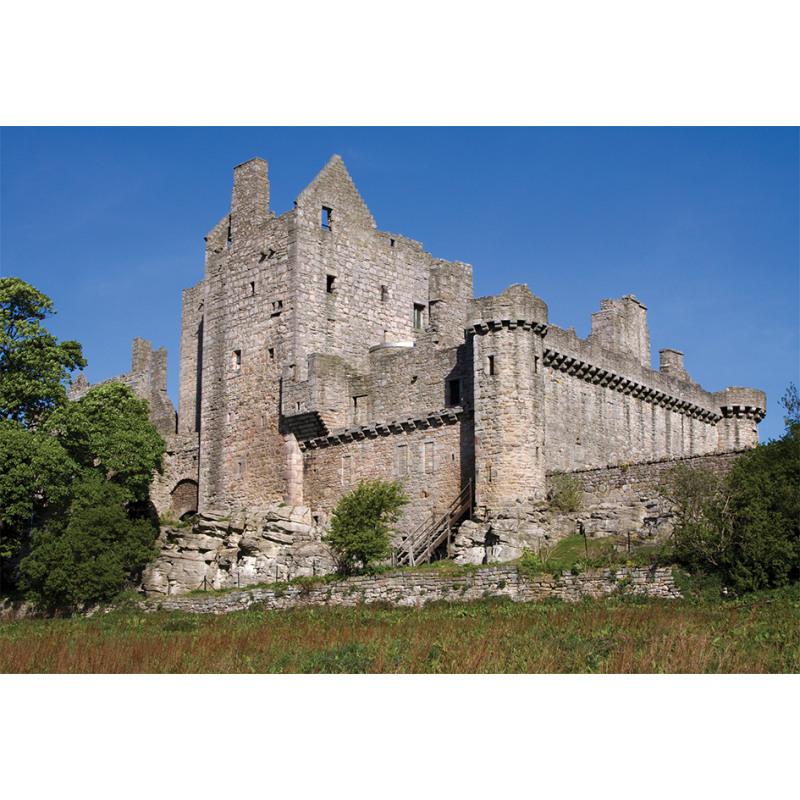 Craigmillar Castle Aluminum Water Bottle