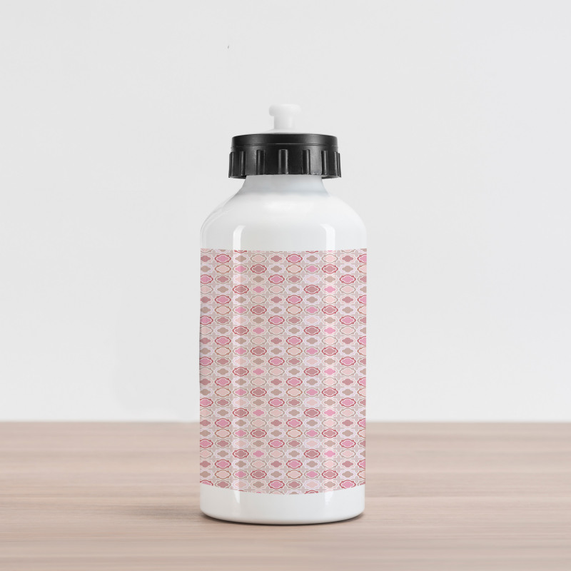 Quatrefoil Medieval Motif Aluminum Water Bottle