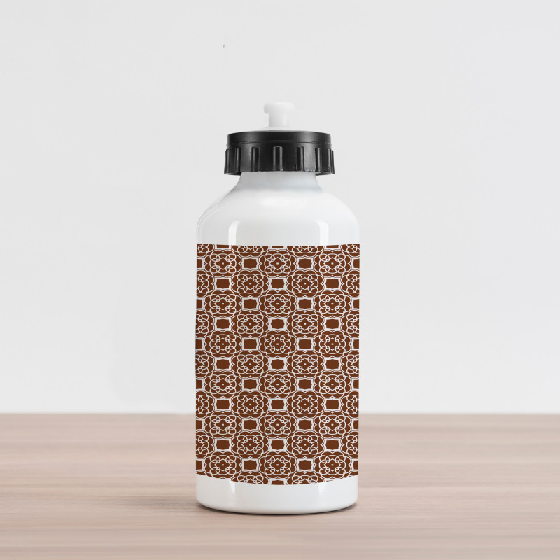 Pattern with Nested Motifs Aluminum Water Bottle