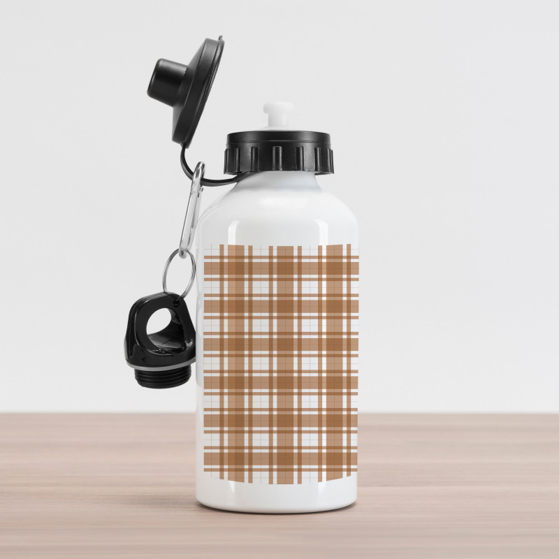 Old Fashioned Layout Aluminum Water Bottle