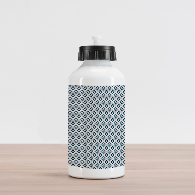 Modern Diamond Shapes Aluminum Water Bottle