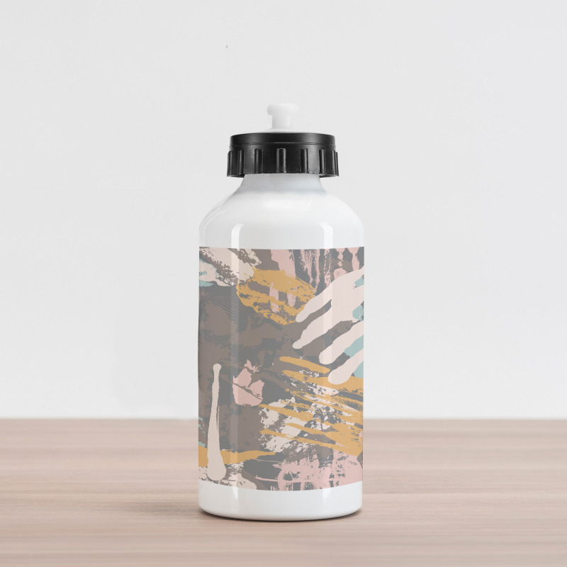 Splatters and Stains Aluminum Water Bottle