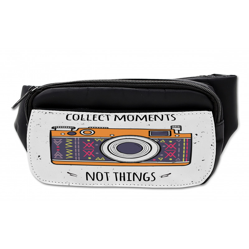 Retro Boho Art Photo Camera Bumbag