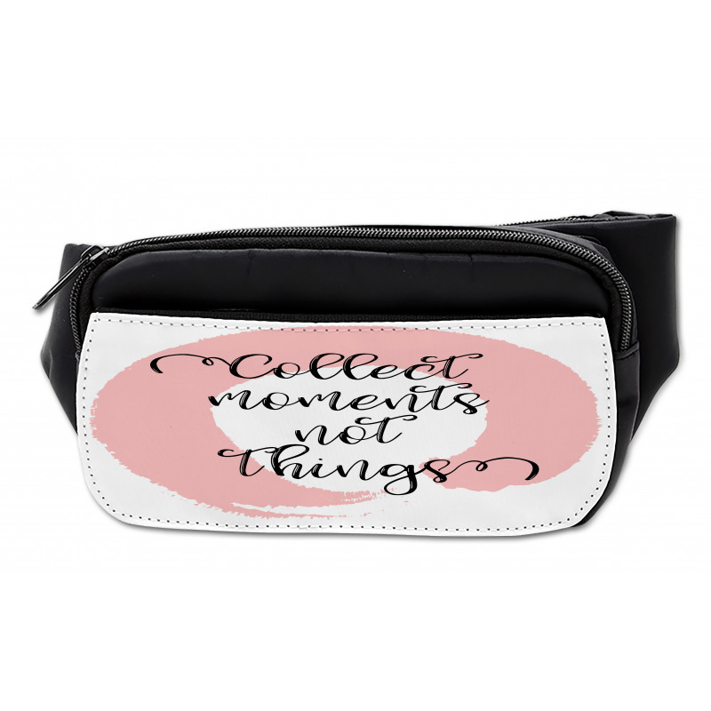 Bold Streak with Typography Bumbag