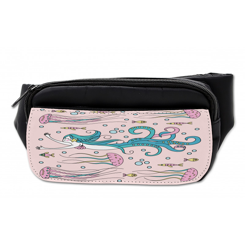 Abstract Mermaid Fish Bumbag