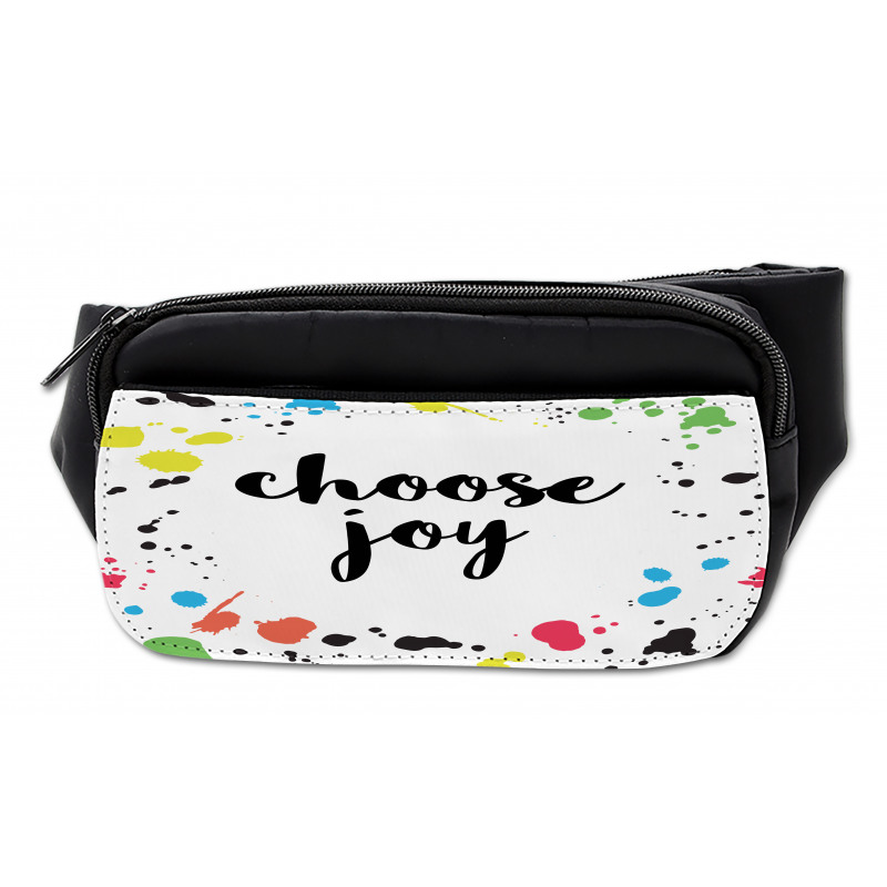 Typographic Theme Blots Bumbag